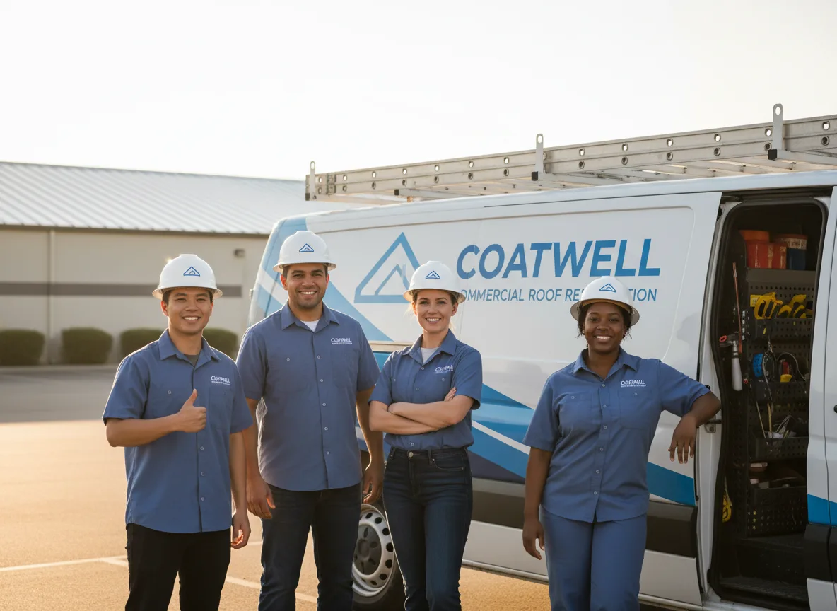 Commercial roof coating company in Delmar, DE